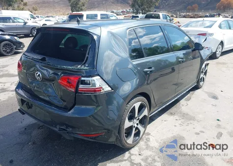 2017 Volkswagen Golf Gti Autobahn 4-Door из США, поврежденный, VIN 3VW447AU9HM006725
